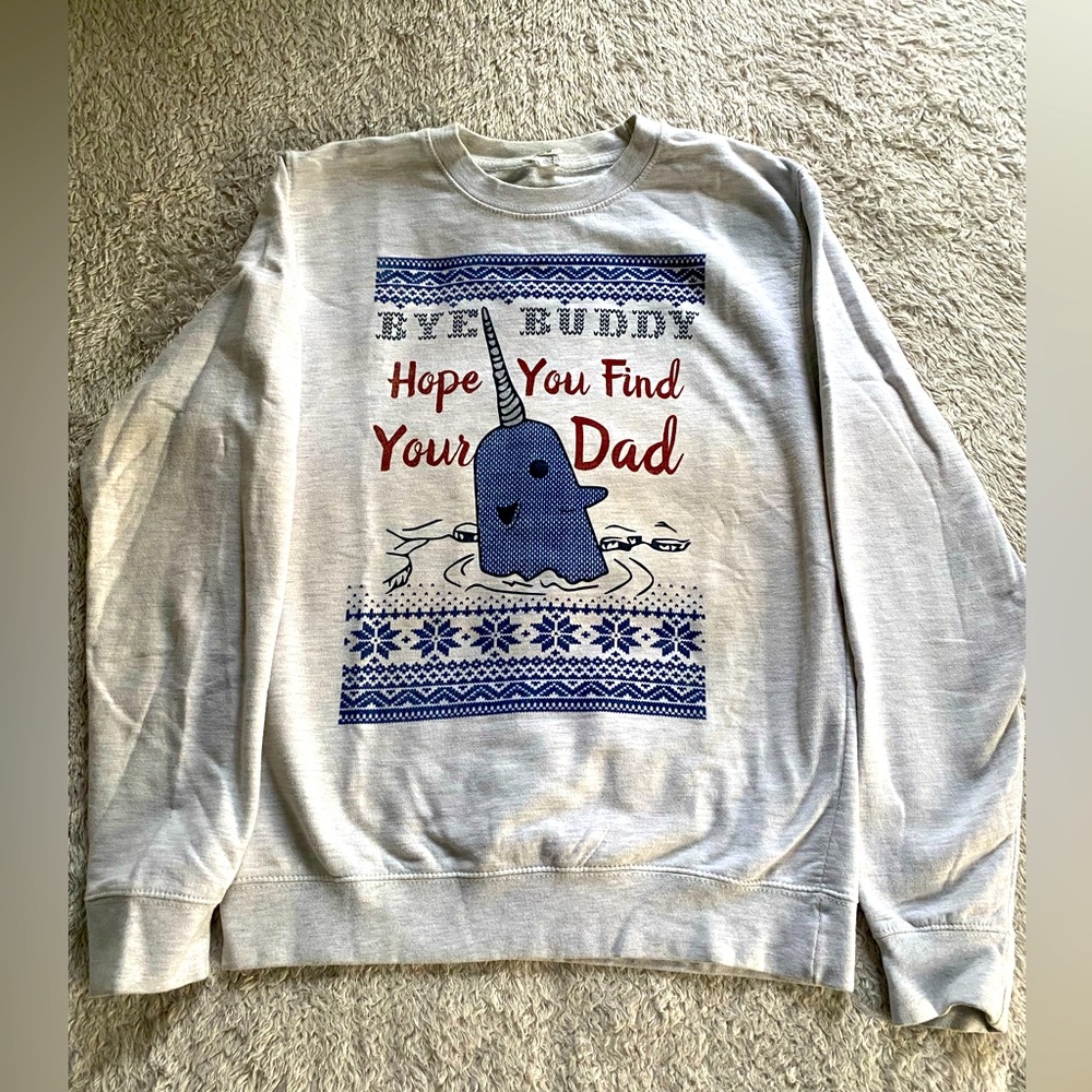 Mr. Narwhal Sweatshirt from Elf